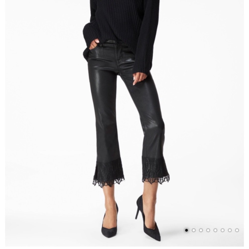 J Brand Selena Black Out Mid-rise Crop / Size 25